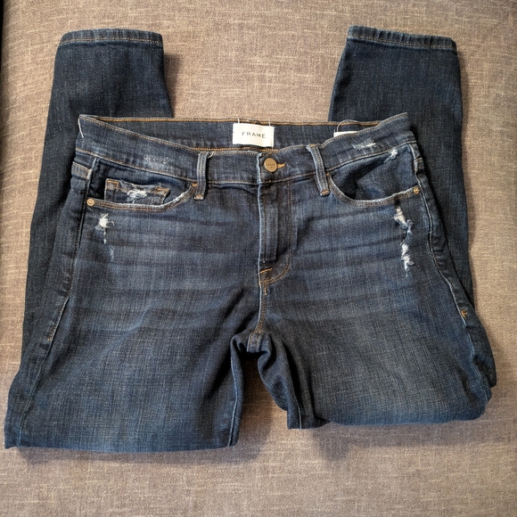 FRAME Le Garcon Crop 28 - Picture 3 of 11